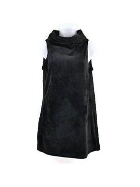 Alembika sleeveless mock turtle neck pullover top